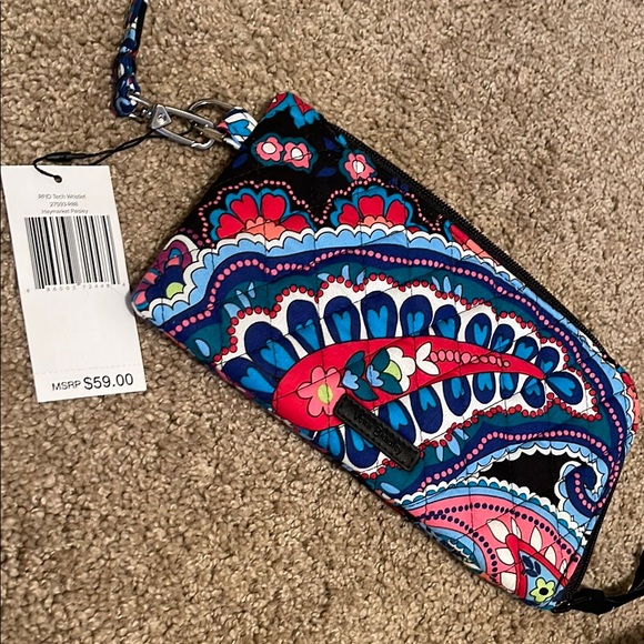 Colorful Patterned Wristlet - Picture 2 of 3
